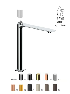 NARCISO S 78065S - High countertop washbasin mixer by Rubinetterie Frattini - view 3